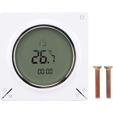 16a Digitaler Smart-thermostat, Lcd-bildschirm, Temperaturregler Für Zuhause Mit Speicherfunktion Zur Raumheizung