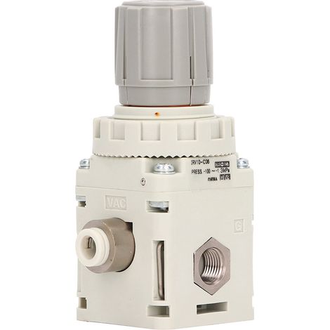 Pneumatischer Druckregler, Unterdruckminderer, Typ Smc Mit 6 Cm Geradem Rohr
