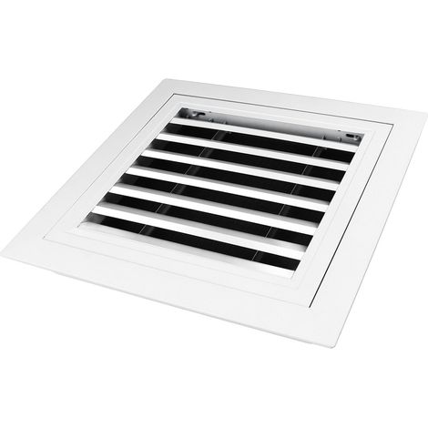Giebellüftung 35 X 35 Cm, Außenmaße 29,5 X 29,5 Cm, Innenliegende, Wandmontierte Lüftungsabdeckung Aus Aluminiumlegierung Mit Fliegengitter