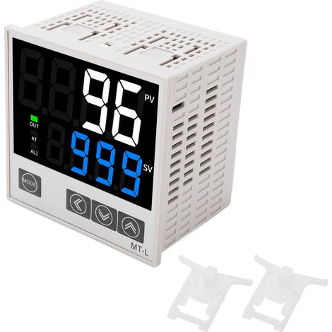 Pid-temperaturregler-kit, Intelligentes Digitaldisplay, Automatisches Steuergerät, Ac 100–240 V, 96 X 96 Mm