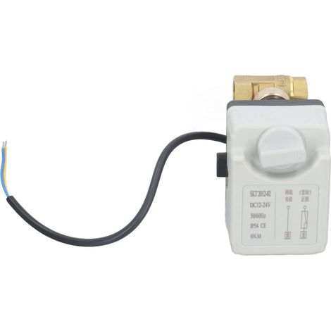 Dn15 2-draht-kugelhahn, Normalerweise Geschlossen, Manuell/automatisch Motorisiert, Dc 12–24 V