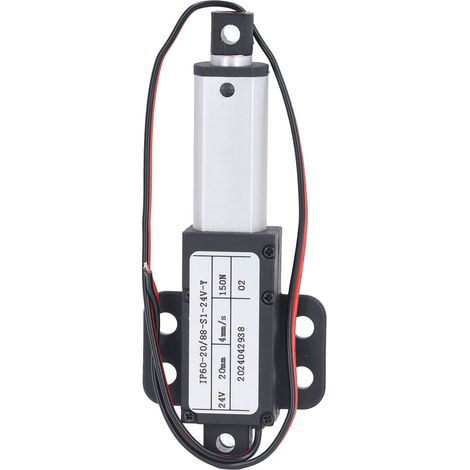 Mikroelektrischer Linearantrieb, 20 Mm Hub, 4 Mm/s Geschwindigkeit, 150 N Schubkraft, Automatischer Mini-einzug