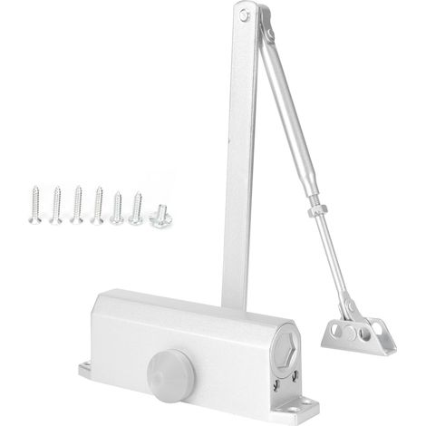 Hydraulischer Türschließer, Pufferanschlag, Automatische 180-grad-positionierung, Tragfähigkeit 85 Kg