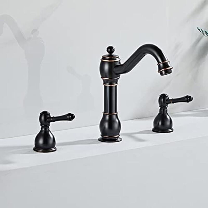 Elegante 3-loch-warm- Und Kaltwasserarmatur, Unterbauwaschbecken, Badarmatur