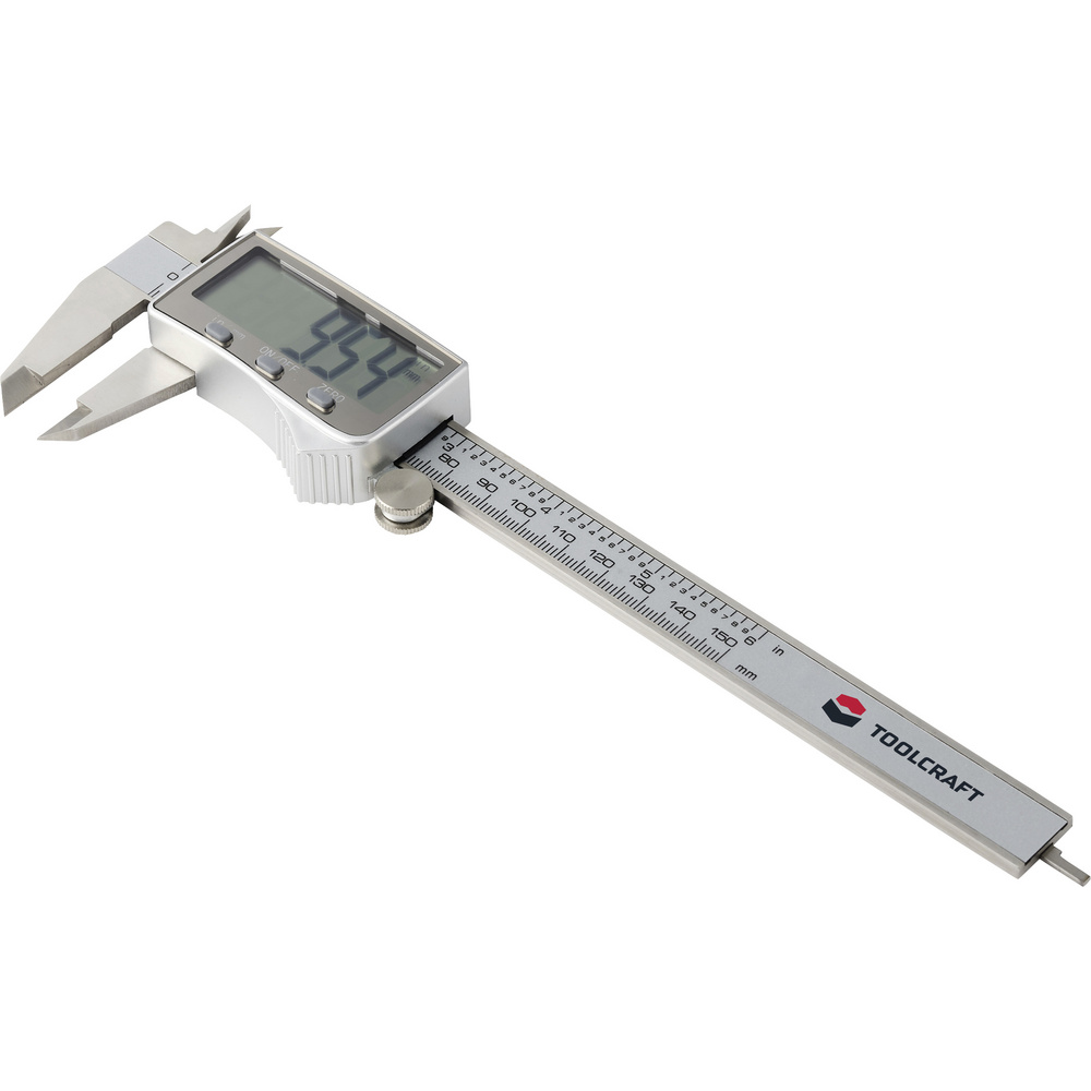 Toolcraft To-10668723 Digitaler Messschieber 150 Mm