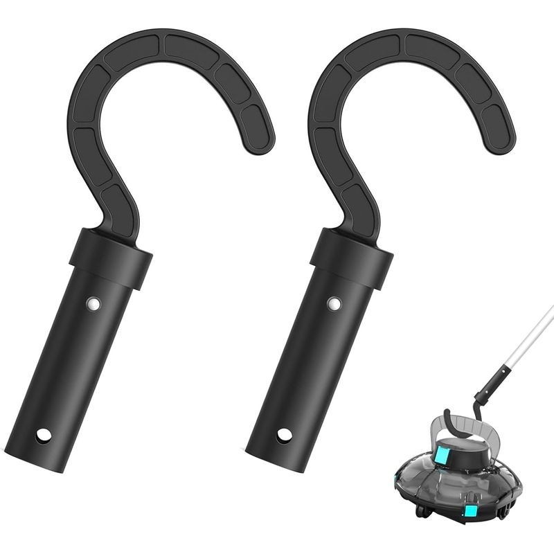 2-teiliger Poolroboter-haken. Universelle Abs-bergehalterung. Reinigungs- Und Wartungszubehör
