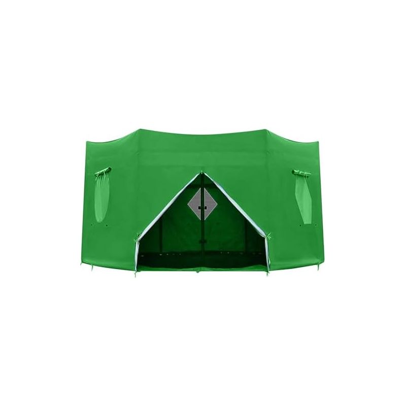 Trampolin-zeltabdeckung 1,8/2,4/3/3,7/4,3 M – Schützende Markisenabdeckung, Atmungsaktiv. Wasserdicht. Outdoor Grün 6ft-6