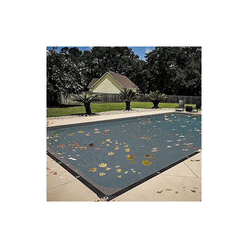 Winterabdeckung Für Rechteckige Pools (6 X 12 M). Geeignet Für Eingelassene Und Aufstellpools. Aus Polyethylen. Strapazierfähig. Feinmaschiges Gewebe (612 Meter).