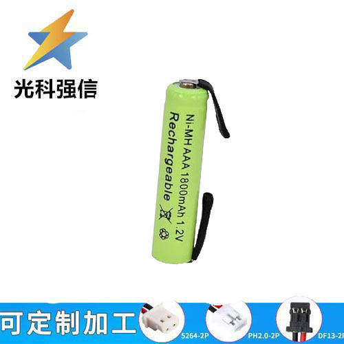 1,2v Nimh Wiederaufladbarer Aaa-akku 1800mah Solar-notleuchte Für Spielzeug Mit Lötpads.