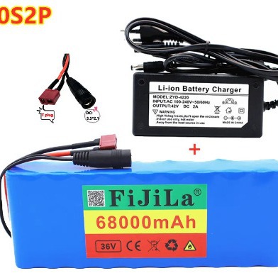 10s2p36v68ah Akkupack, 186500 Lithium-ionen-akku, 500w, Für Leistungsstarke Motorräder Und Roller.