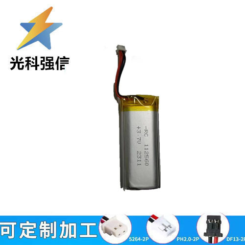 112560 Polymer-lithium-akku 3,7 V 2000 Mah Fingerabdrucksperre, Karaoke-gerät, Beauty-gerät, Vierdraht-ladegerät.