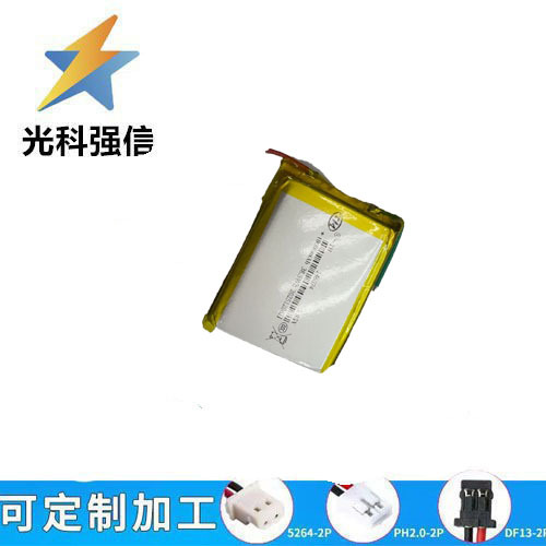 146074 10000mah 3.85v Lithium-akku Für Hochleistungstaschenlampen Mit Kabel.