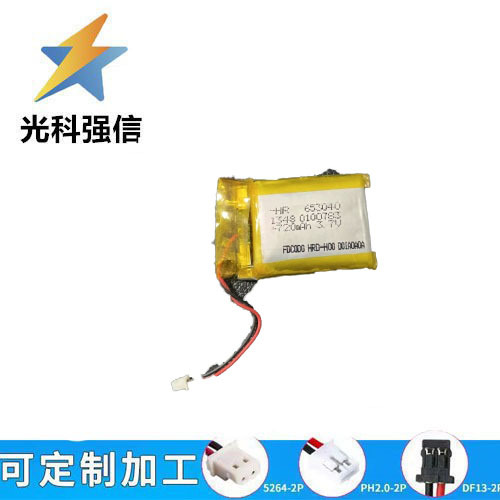 270-mah-polymer-akku 653040 Für Schönheitsgeräte, Smartwatches, Rasierer, Sprachaufzeichnungsgeräte, Augenaufzeichnungsgeräte, 3,7-v-zelle
