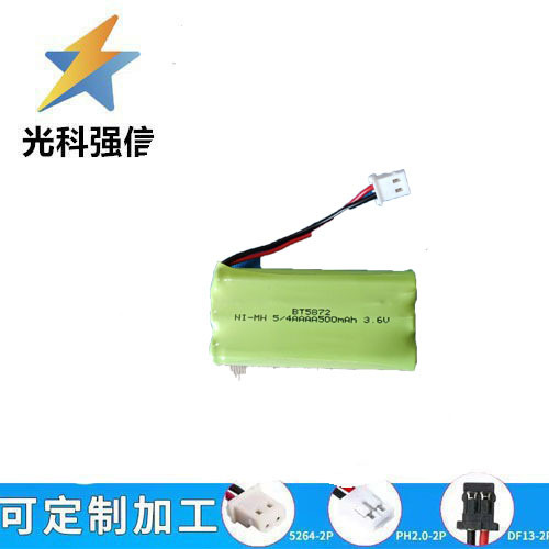 3,6v 7-poliger 2-draht 5/4aaa 500mah Nimh Wiederaufladbarer Telefon-/festnetzakku Mit Langer Standby-zeit Und Ausreichender Kapazität.