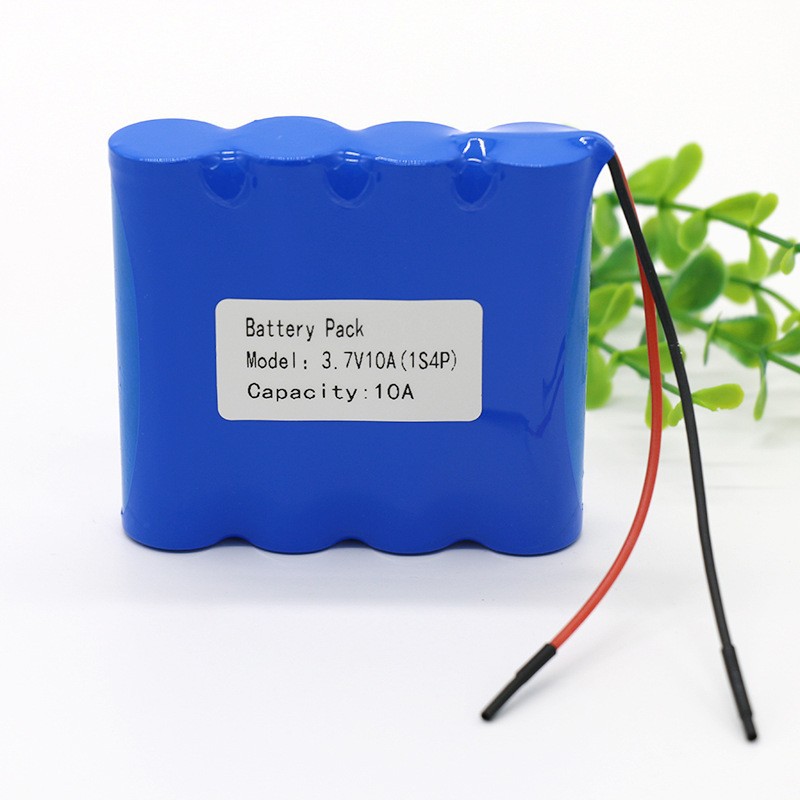 3,7v Hochleistungs-18650-lithium-akkupack Für Lautsprecherboxen, Solar-stirnlampen, Operngeräte Und Wiederaufladbare Batterien.