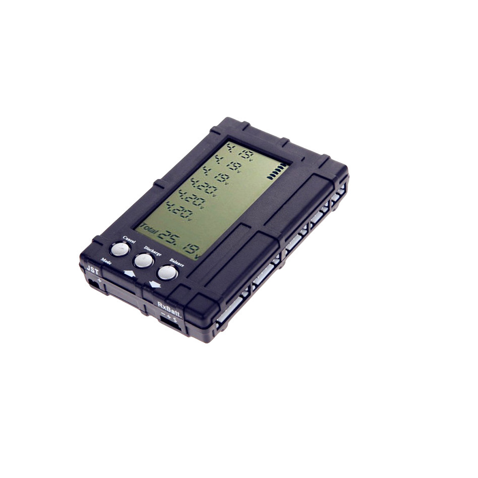 3-in-1-display Für 2-6s-lithium-akkuspannung, Entlader, Balancer, Multifunktionsladegerät
