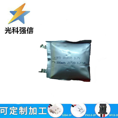 350mah Polymer-akku, 303035, Für Beauty-geräte, Smartwatches, Rasierer Und Sprachassistenten, Mit Einer 3,7v Batteriezelle.