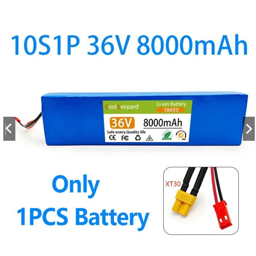 36v-batterie 10s1p 8ah 18650 10s1p-akkupack 500w-hochleistungsbatterie