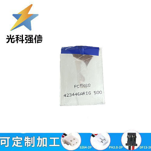 500-mah-polymer-akku 423446 Für Schönheitsgeräte, Smartwatches, Rasierer, Sprachaufzeichnungsgeräte, Augenaufzeichnungsgeräte, 3,7-v-zelle