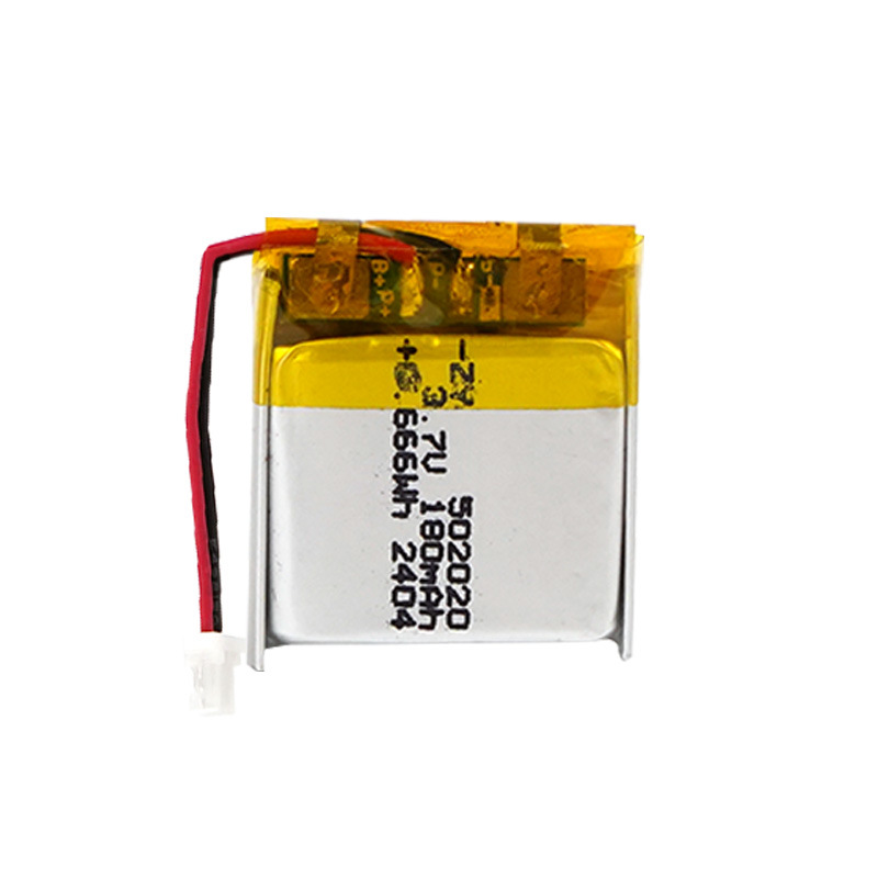502020 Polymer-lithium-batterie 180mah, Geeignet Für Hydratationsgeräte Und Kosmetikgeräte, 3,7v Wiederaufladbare Lithiumbatterie.
