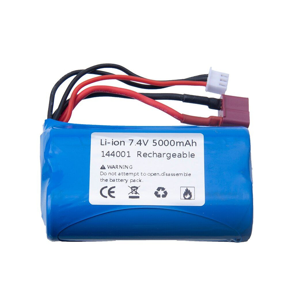 7,4 V 5000 Mah 18650 Lithium-akku Für Ferngesteuerte Autos, 2s 7,4 V Akkupack