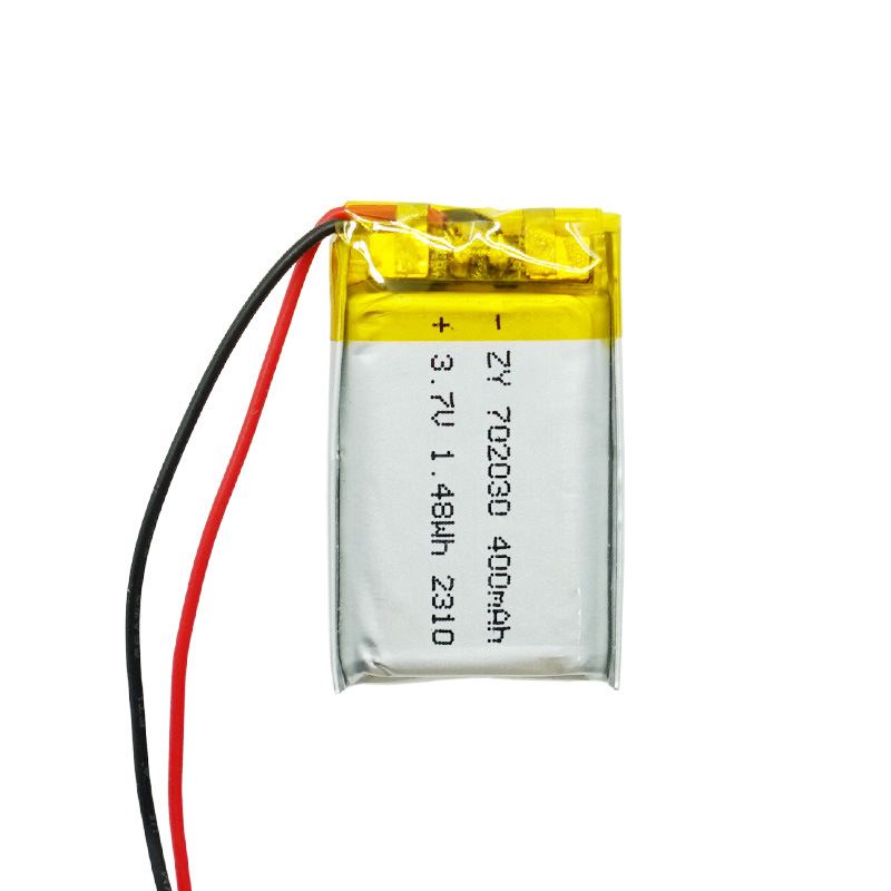 702030 Kleine Polymer-lithiumbatterie 400 Mah Im Behälter, Geeignet Für Walkie-talkies Und Digitales Spielzeug (3,7 V)