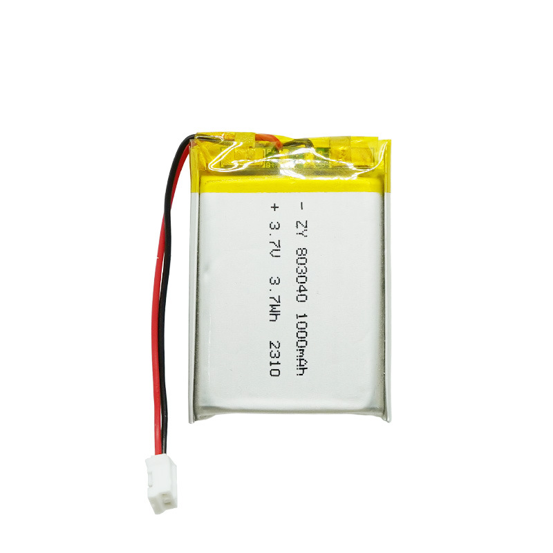 803040 Polymer-lithium-batterie, 1000 Mah, Für Spielzeug, Bluetooth-lautsprecher, Schönheitsgeräte, Nackenventilatoren.