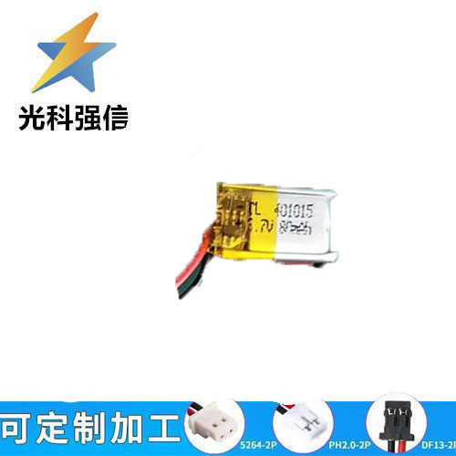 80mah Polymer-akku, 401015, Für Beauty-geräte, Smartwatches, Rasierer, Sprachaufzeichnung Und Augenaufzeichnung, 3,7v Zelle.