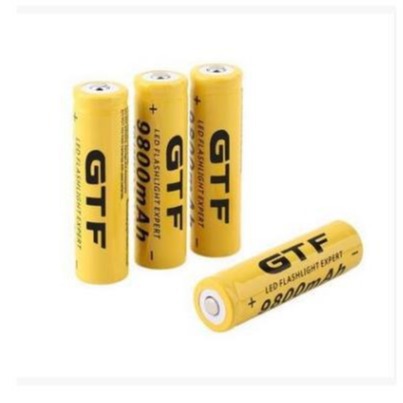 Direktvertrieb Von Gtf 18650 Lithium-batterien, 9800mah Hochleistungs-taschenlampenbatterien Mit Hoher Kapazität.