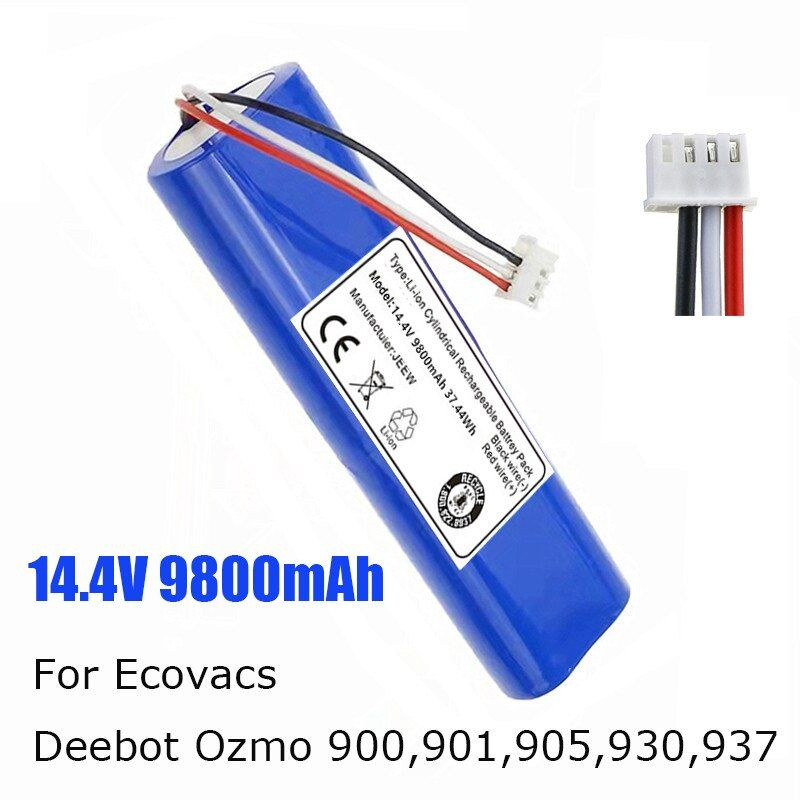 Ecovacs Dj35/65/dg36/31/dk35/45/dn55/520 Kehrmaschinen-akkus