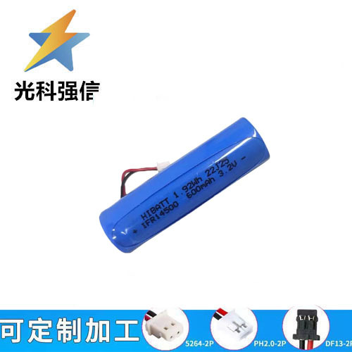 Etc-batterie, Batterie Für Elektronische Kfz-kennzeichen, Ifr14500, 3,2 V Solarbetriebene Wiederaufladbare Lithiumbatterie (fe2o3).