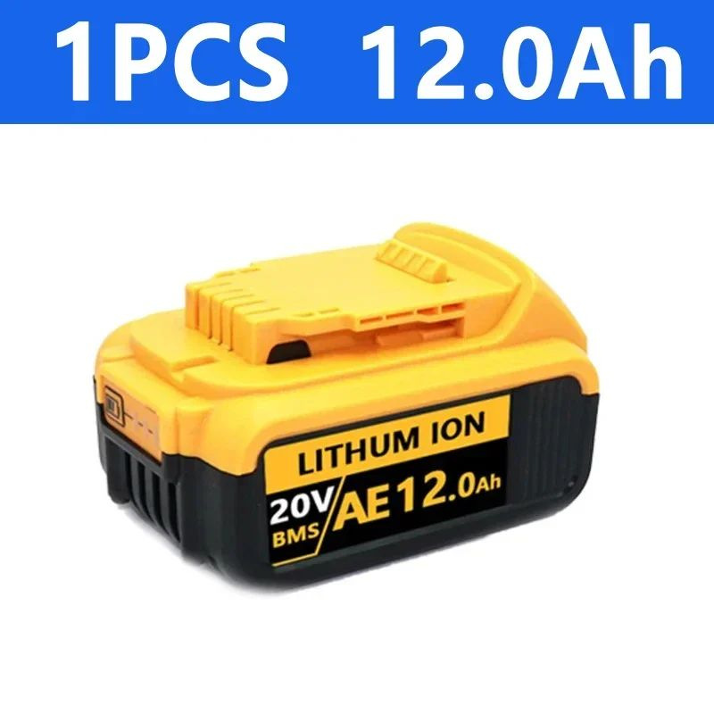 Ersatz Für Dew 20v 12ah Dcb180 Dcb181 Lithium-ionen-akkus Für Bohrmaschinen Und Elektrowerkzeuge