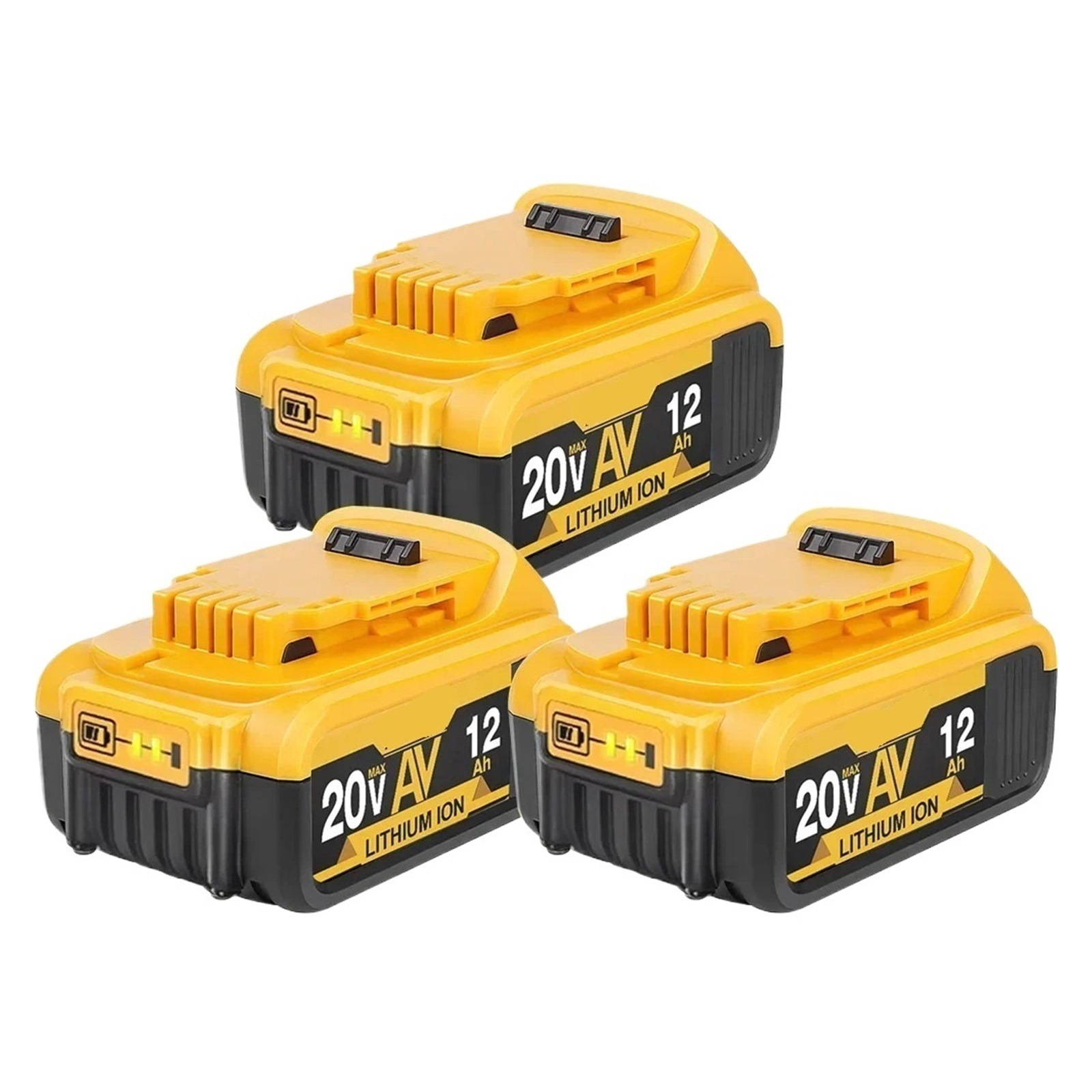 Ersatzakku Für Dew 20v 12,0ah Dcb180 Dcb181 Akku Für Bohrmaschinen/elektrowerkzeuge