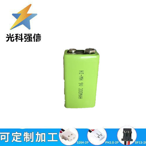 Ersatz Für Einen 9v 300mah Nimh-akku Für Mikrofone, Handmikrofone Für Square Dance, Große Kapazität Und Langlebig.