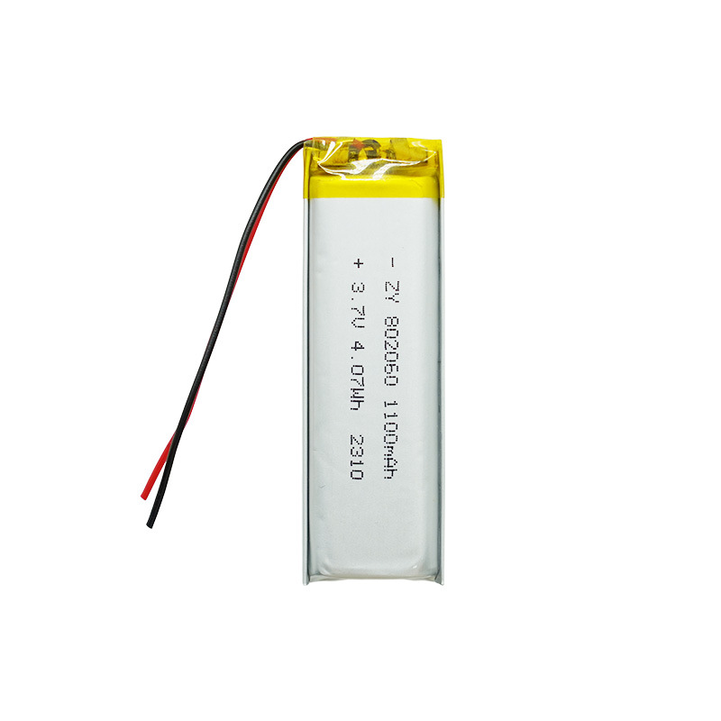 Intelligente Lupe, 802060 Polymer-lithium-akku 1100mah, Fahrradrücklicht 3,7v Wiederaufladbarer Akku