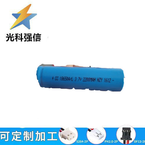 Intelligenter Mülleimer-akku 3,7 V 18650, Elektrisch Induktiv, Wiederaufladbar, Lithium-ionen-akku Mit Flachem Pluspol, 2200 Mah
