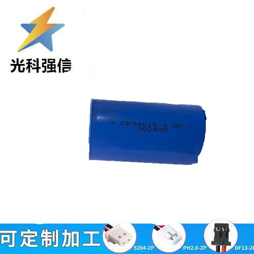Intelligenter Wasserzähler Cr34615, Gaszähler, Turbinen-durchflussmesser, Positionierer, Iot-gerät, Typ D, 3 V, 20000 Mah