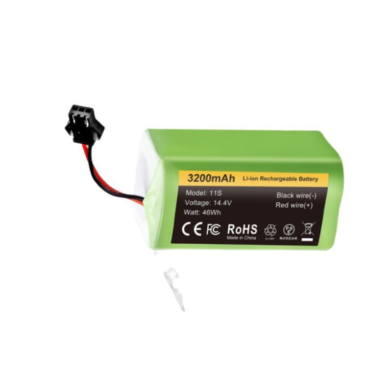 Kompatibel Mit Ecovacs King Kong 14,4v 3200mah Cr130, Dibea V780 Und Cocoa Cen55 0 Lithium-batterien.
