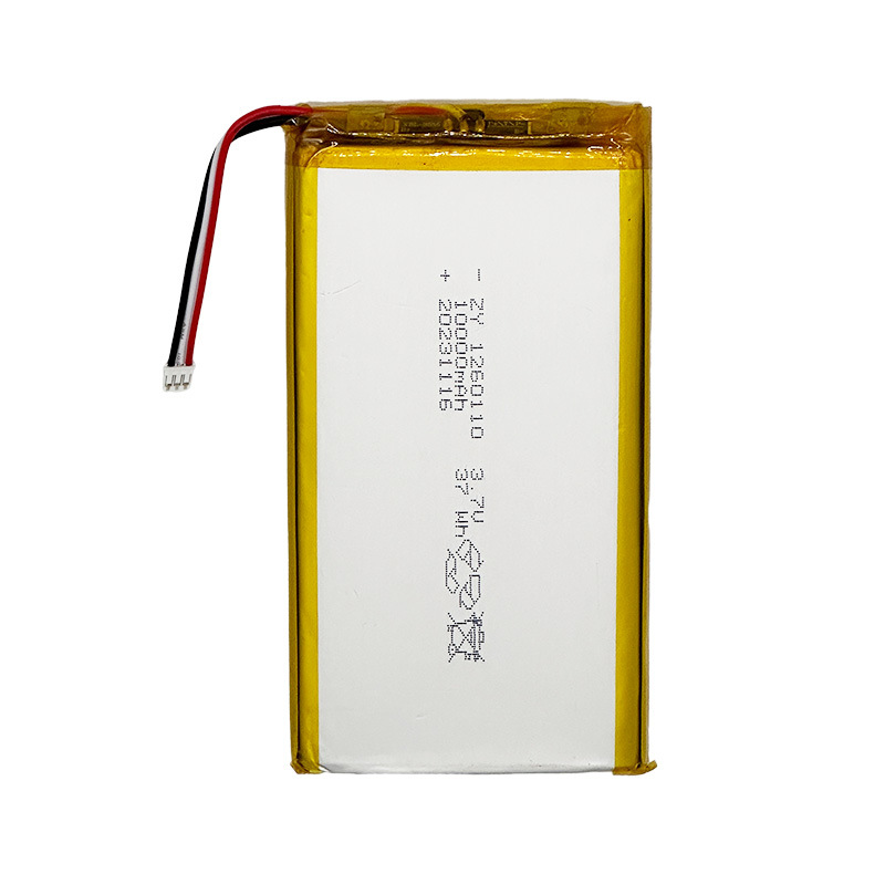 Kundenspezifische 10000-mah-lithium-powerbank Für Smart-home-anwendungen, 1260110-polymer-lithium-akku