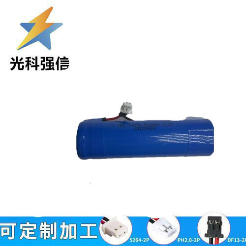 Lithium-akkupack 14490, 600 Mah Kapazität, Geeignet Für Kehrmaschinen, Elektrische Bohrmaschinen, Staubsauger Und Entsafter (3,2 V Doppeldraht).
