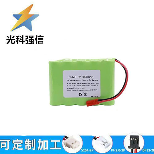 Ni-mh Aa3000mah 6v 7,2v Wiederaufladbarer Akku Für Ferngesteuerte Spielzeugautos, Feuerwehrleuchten, Industrielle Anwendungen (jst)
