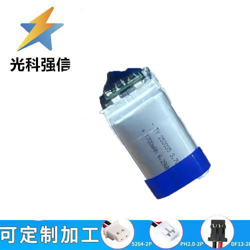 Nagelneuer 252035 1700mah Akku Mit Flachem 3,7v-ladeanschluss Für Medizinische Geräte Und Spielzeug, Mit Ausreichender Kapazität.