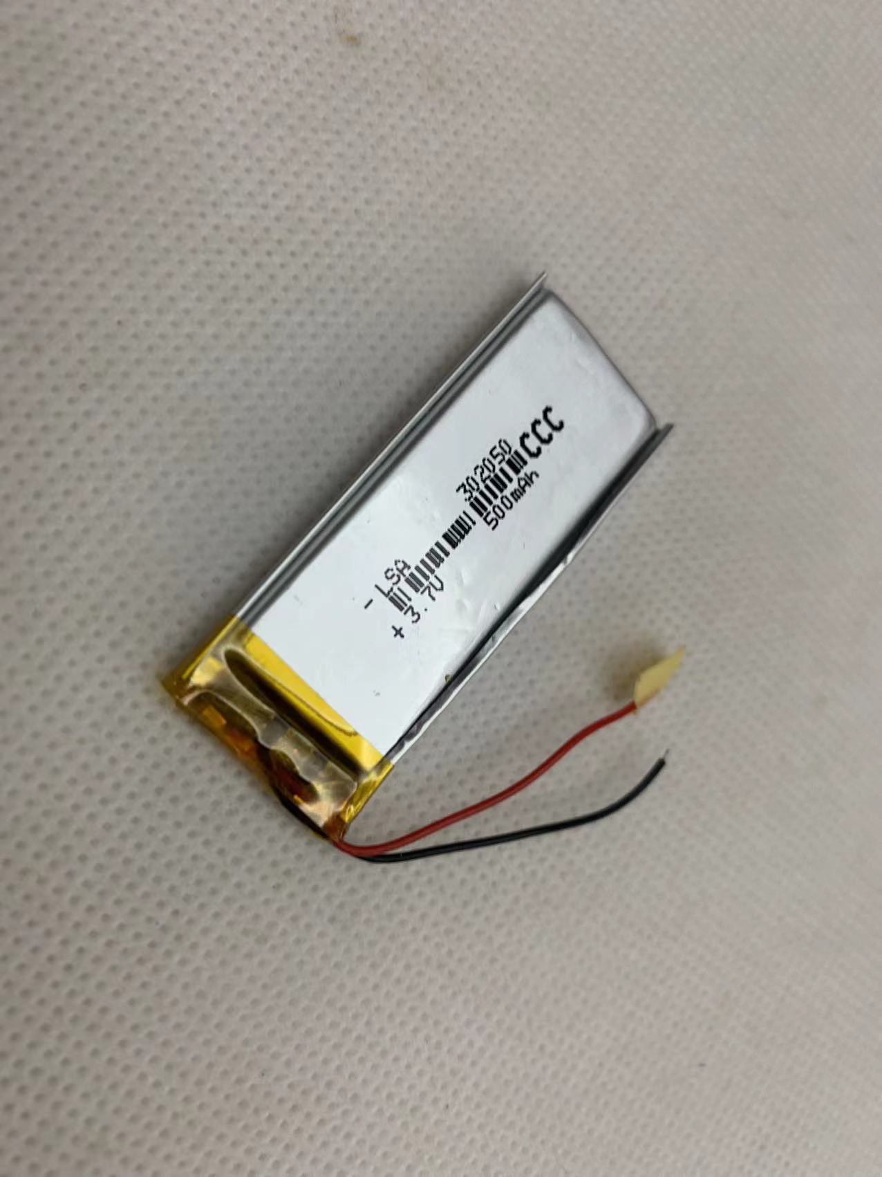 Nagelneuer 3,7-v-polymer-lithium-akku 302050 500 Mah Für Mp4-walkie-talkies/geräte/mini-geräte.