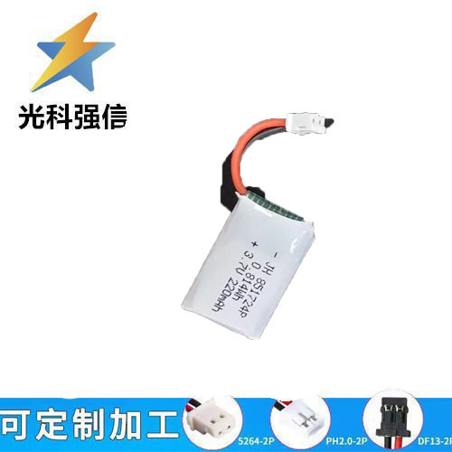 Nagelneuer 851724 220mah Akku Mit Flachem Ladeanschluss (3,7v) Für Medizinische Geräte Und Spielzeug, Mit Ausreichender Kapazität.
