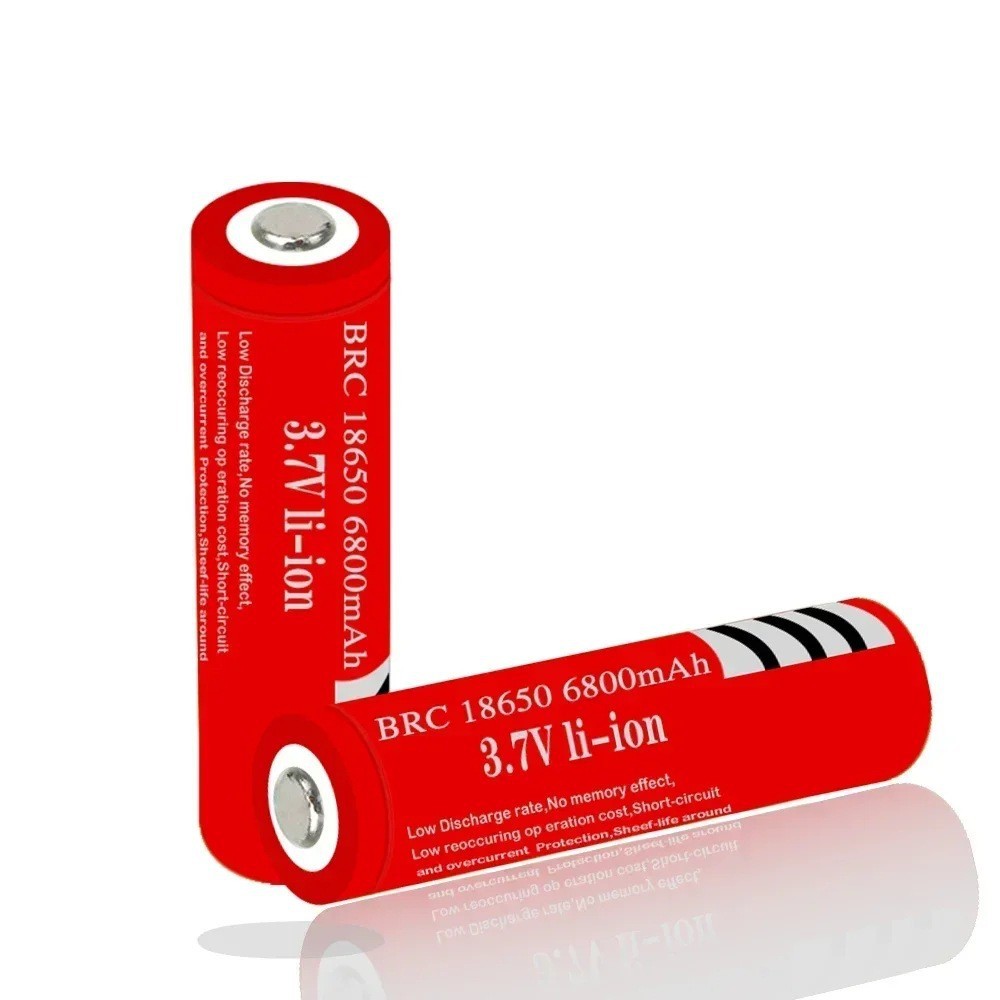 Neuer Wiederaufladbarer 3,7v 6800mah Brc 18650 Lithium-ionen-akku