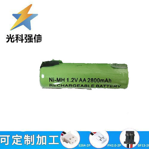 Wiederaufladbare Aa-batterie 2800mah, 1,2v, Für Notleuchten, Rasierapparate Und Spielzeug.