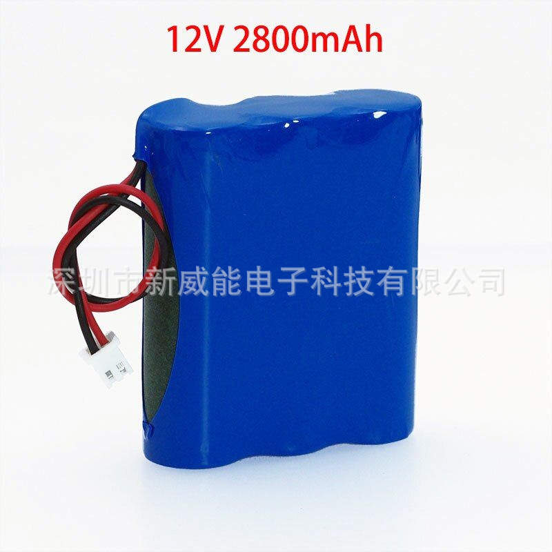 Wiederaufladbarer 12v 2800mah 3s 18650 Lithium-ionen-akku, Verwendet In Geräten Wie Überwachungskameras.