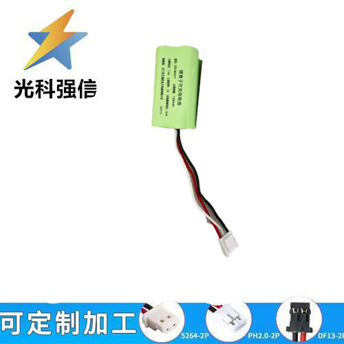 Wiederaufladbarer 18650-akku Mit 1500 Mah, 7,4 V, Mit 2,54-mm-scherkopf, Kombinierbar Mit Medizinischen Instrumenten, Robustes Dreidrahtkabel.