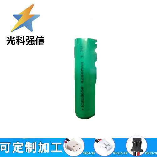 Wiederaufladbarer 3,7-v-lithium-akku, Icr Inr 18650, 4200 Mah, 17500 Mah Kapazität, Mit Stecker.