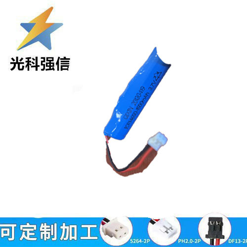 Wiederaufladbarer 3,7v-polymer-lithium-akku 14650 1500mah, Zur Reparatur Von Taschenlampen Mit Kabel Und Spielzeug.